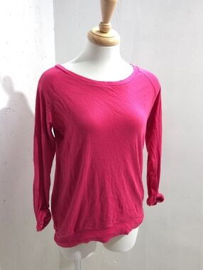 TNA | Hot Pink Women's Long-Sleeve Pullover Sweater